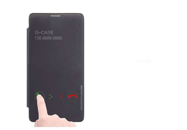 เคสฝาพับ Note 4 รับสายได้จากหน้าจอ